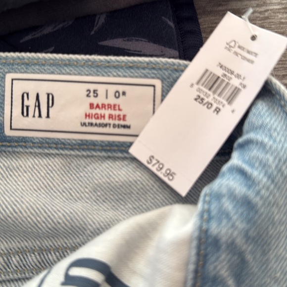 High Rise Ultra Soft Barrel Jeans - Picture 7 of 8